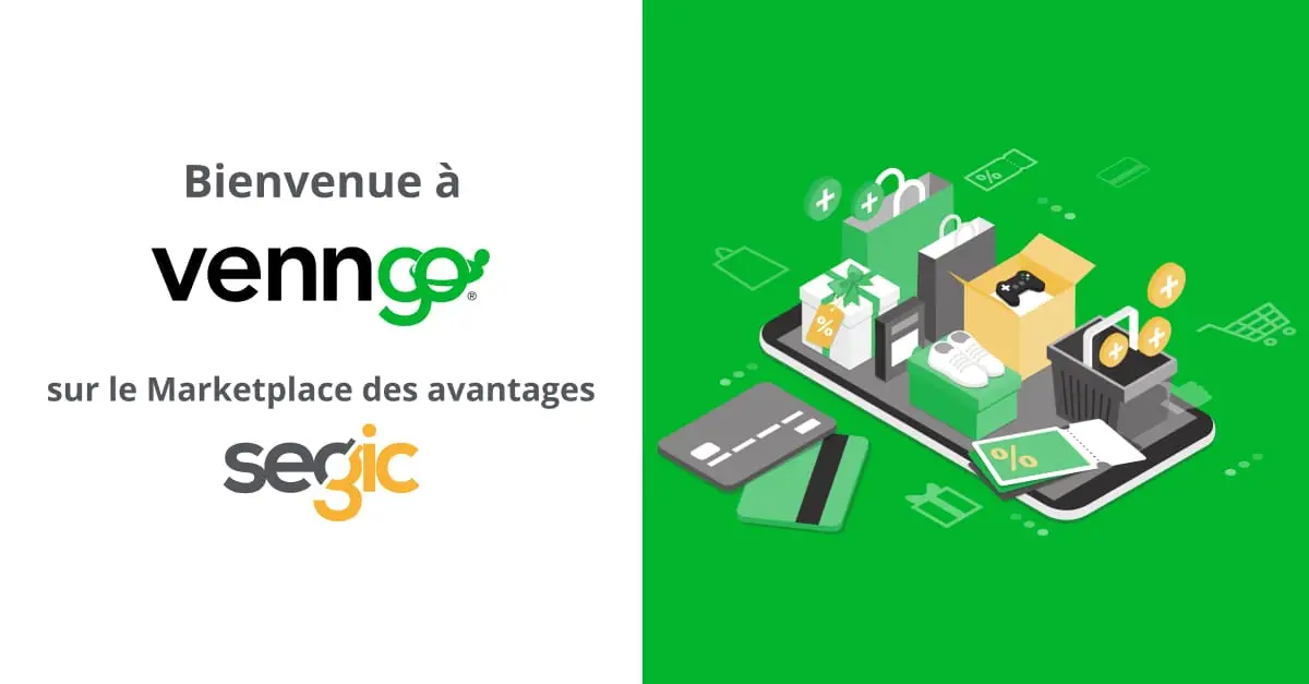 Illustration — Segic et Venngo s'associent pour enrichir le Marketplace des avantages de Segic