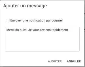 Capture d’écran — Déploiement de la version 2.44.0