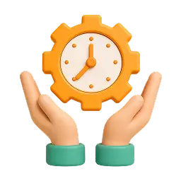 Icône d'économie de temps